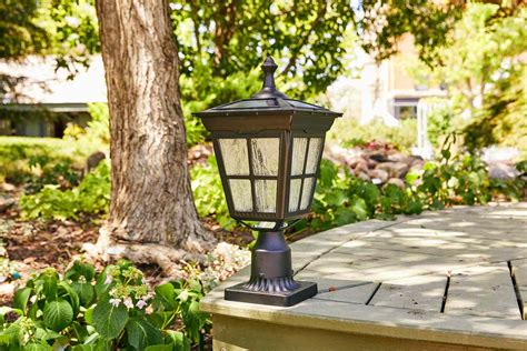 outdoor solar post light fixtures|The 8 Best Outdoor Solar Lights, Tested by BHG.